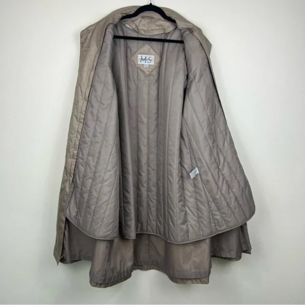 Cambridge MS Vintage Trench Coat Size 12 - Picture 7 of 12